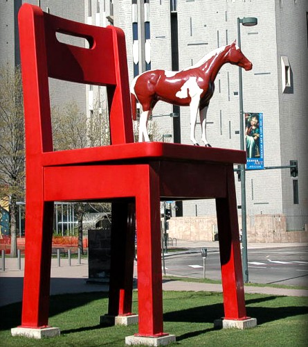 Horse on Chair, Denver
